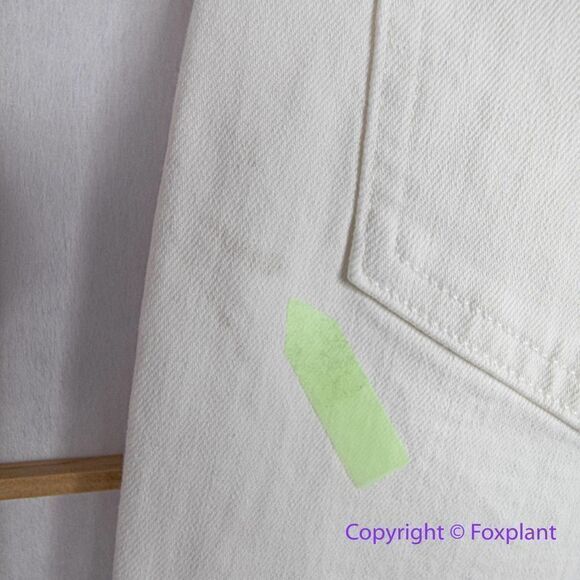 NEW Madewell The High-Rise Perfect Vintage Jean in Tile White, 27 - Picture 10 of 16